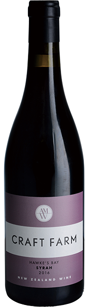 Craft Farm Lyons Vineyard Syrah